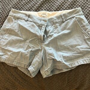 Jcrew Chambray colored shorts